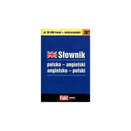 Książka - Słownik polsko-angielski, angielsko-polski