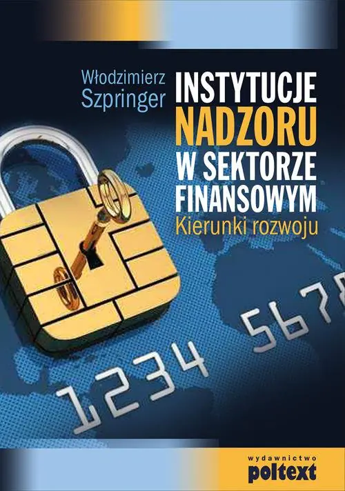 Książka - Instytucje nadzoru w sektorze finansowym