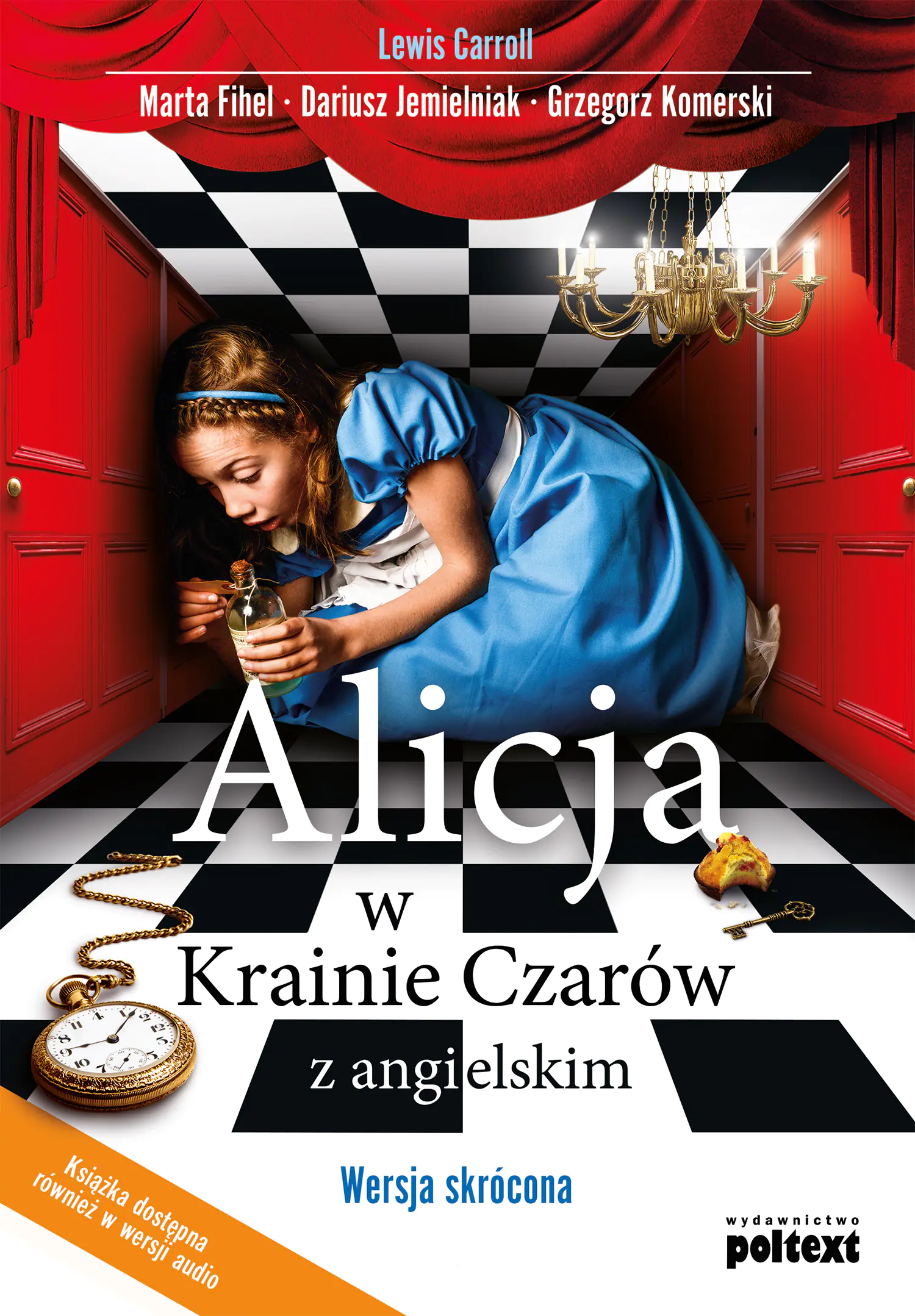 Książka - Alicja w Krainie Czarów z angielskim