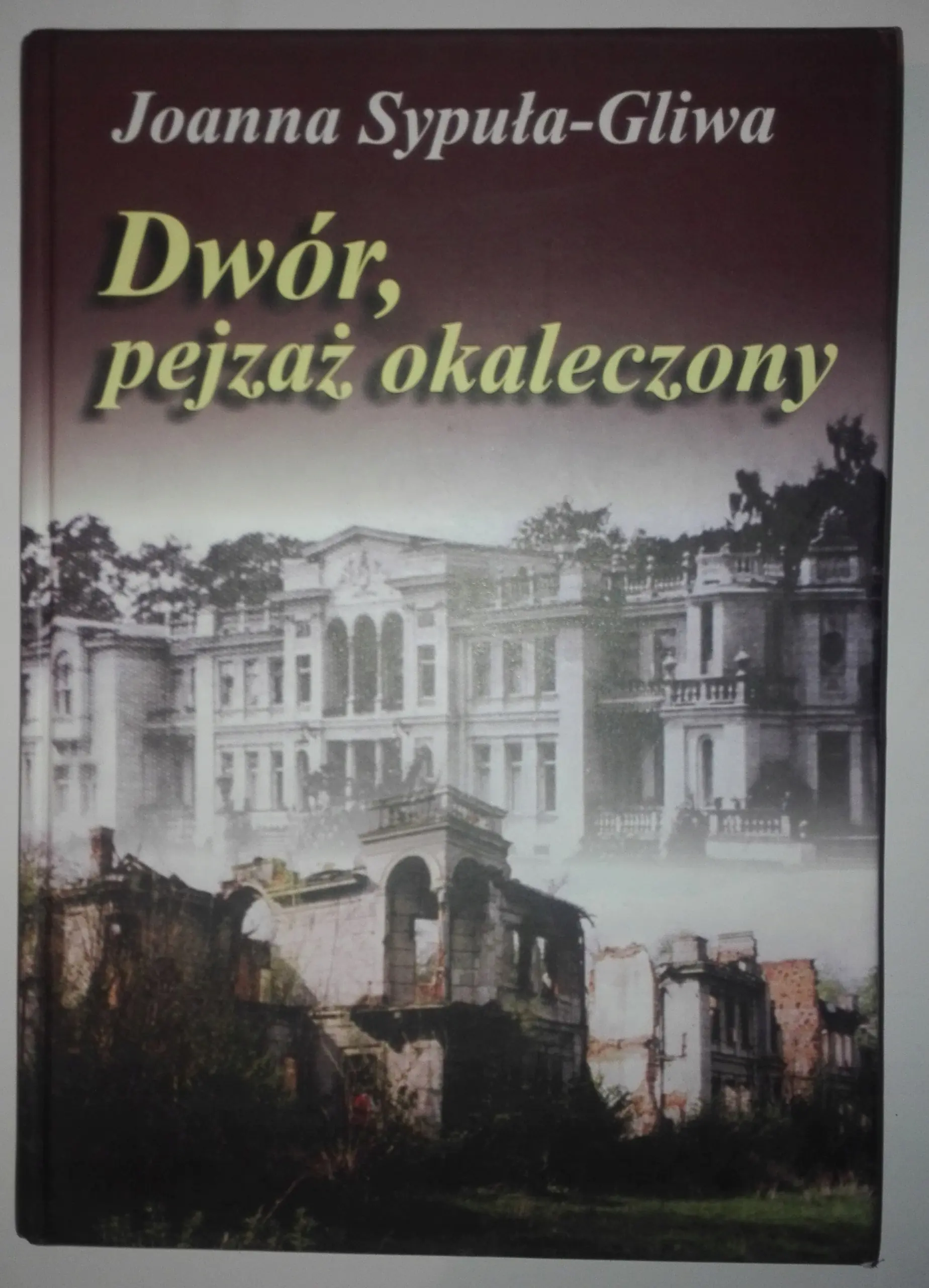 Książka - Dwór pejzaż okaleczony