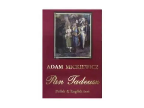 Książka - Pan Tadeusz wersja polsko angielska
