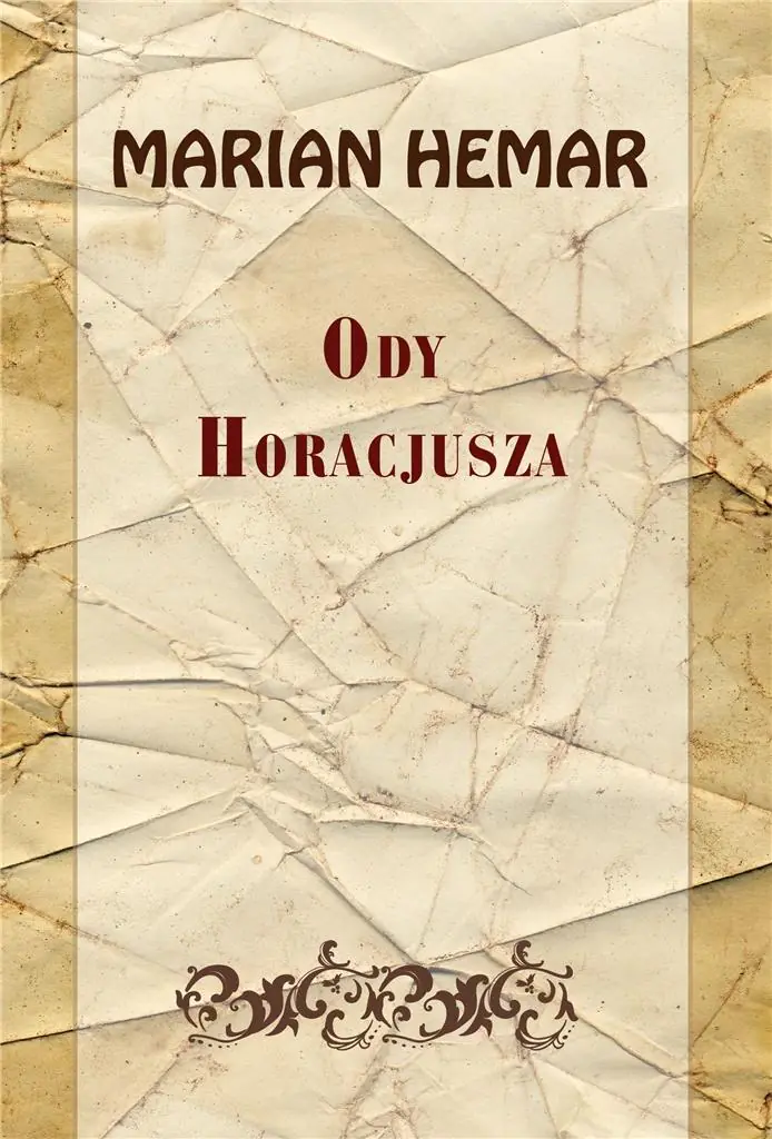 Książka - Ody Horacjusza