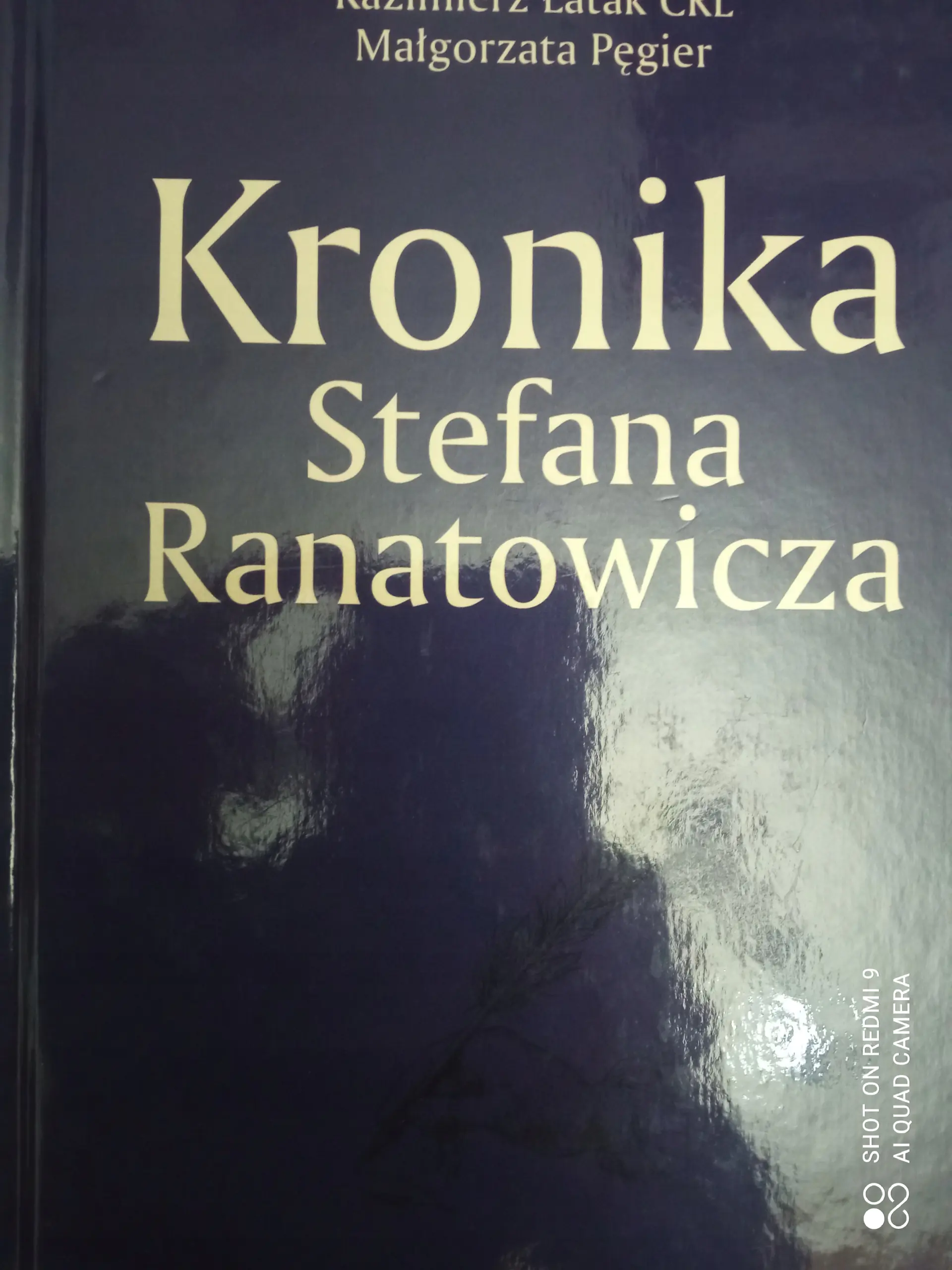 Książka - Kronika Stefana Ranatowicza