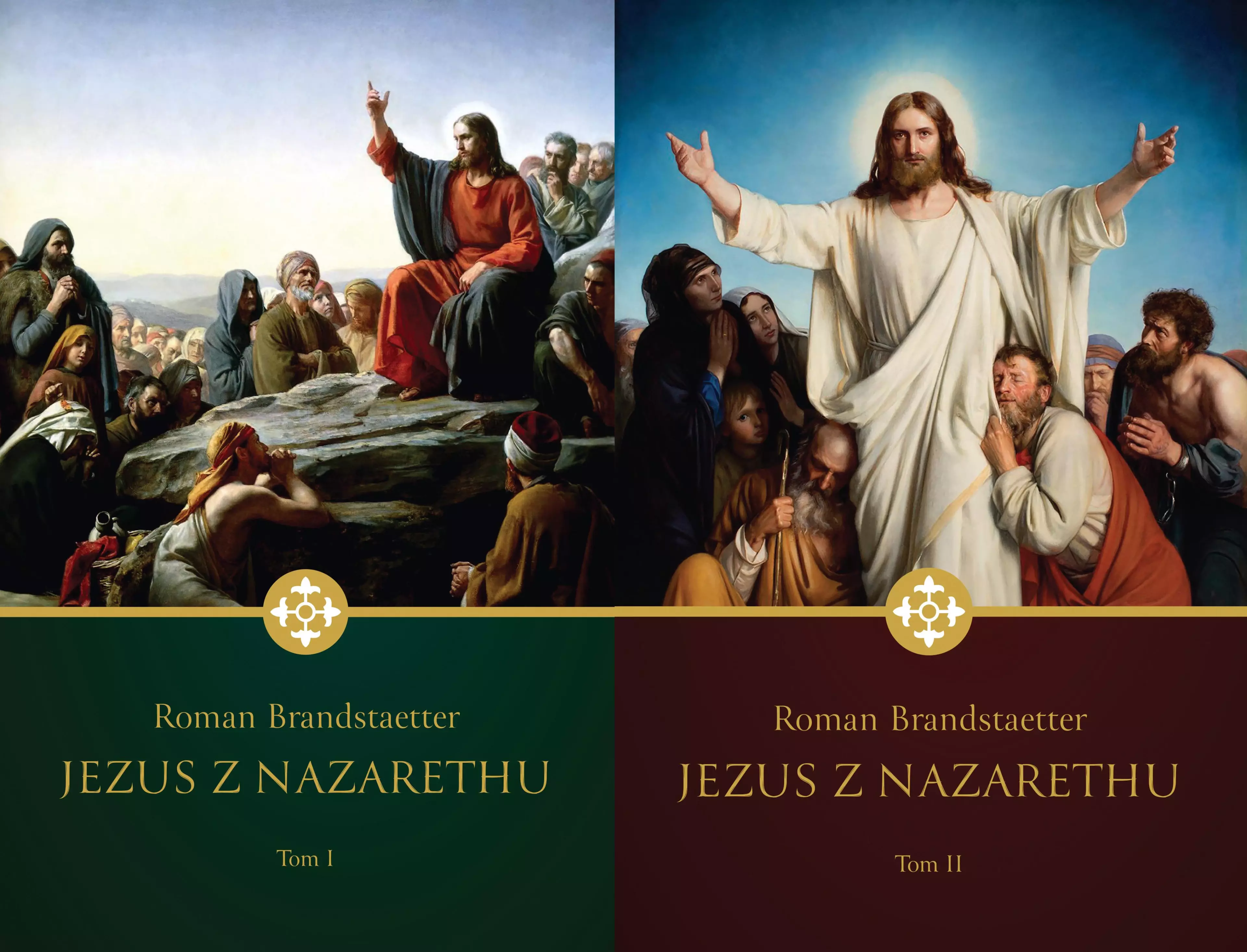 Książka - Jezus z Nazarethu. Tom 1 i 2