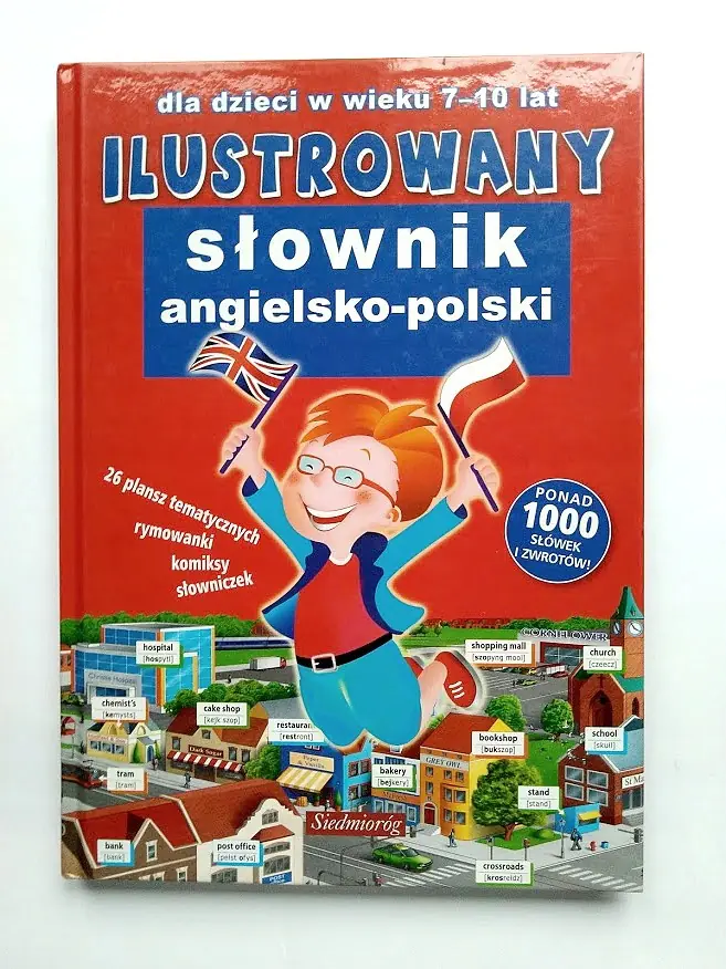 Książka - Ilustrowany słownik angielsko-polski