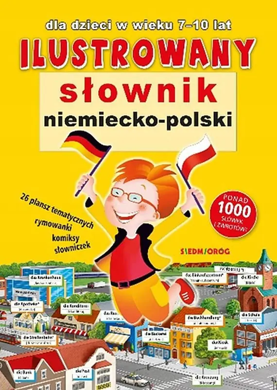 Książka - Ilustrowany słownik niemiecko-polski