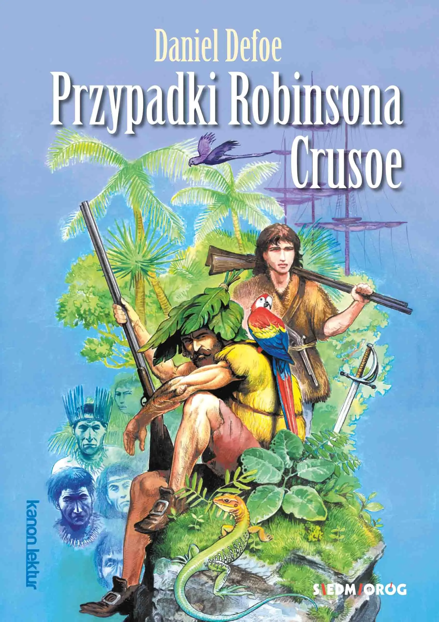 Książka - Przypadki Robinsona Crusoe