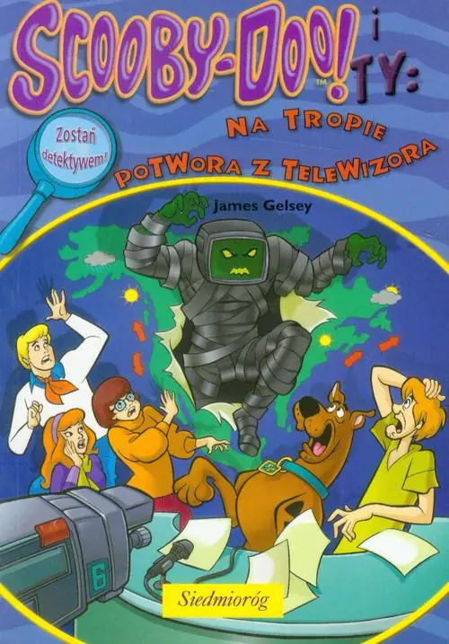 Książka - Scooby Doo i Ty Na tropie Potwora z Telewizora