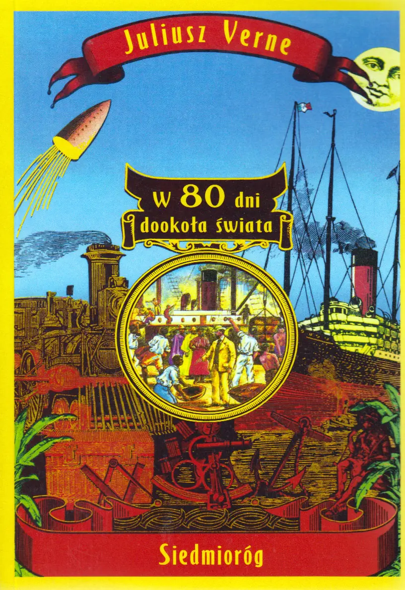 Książka - W 80 dni dookoła świata