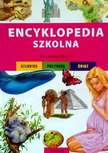 Książka - Encyklopedia szkolna dla uczniów klas 1-4