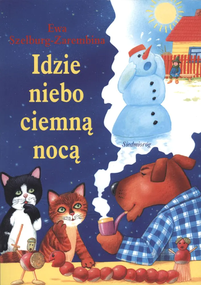 Idzie niebo ciemną nocą