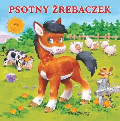Książka - Psotny źrebaczek