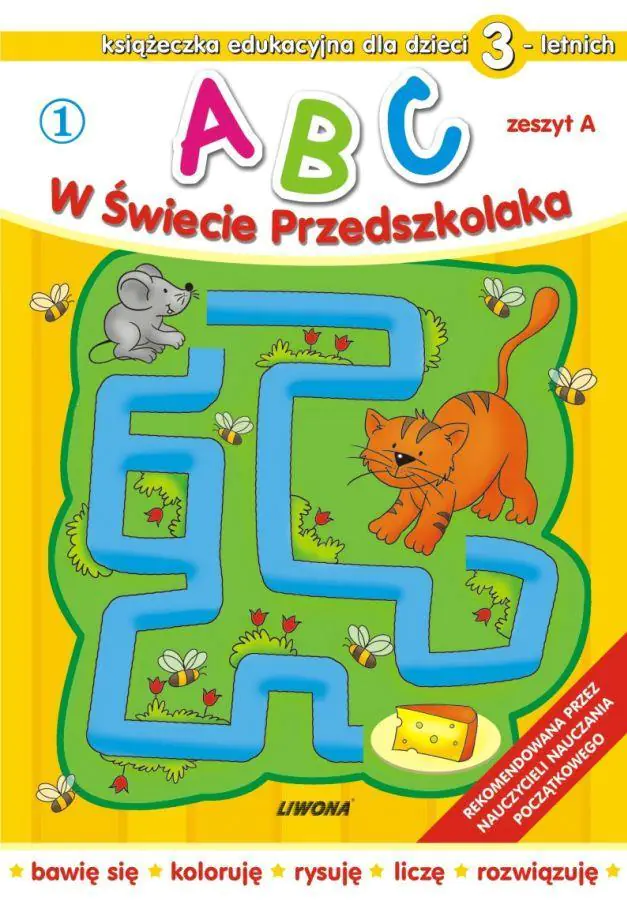 Książka - Abc w świecie przedszkolaka. Zeszyt A