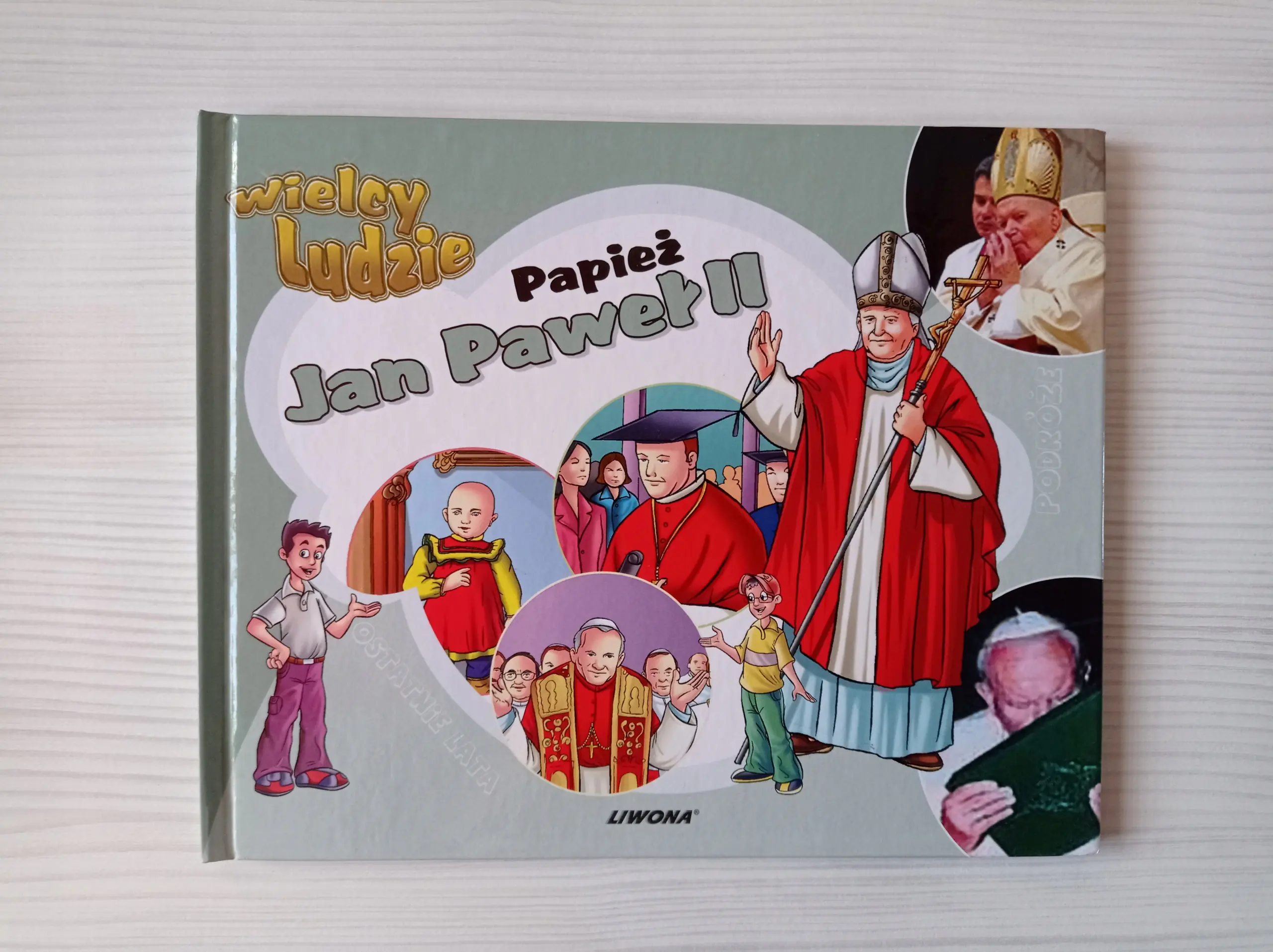 Książka - Papież Jan Paweł II Wielcy ludzie
