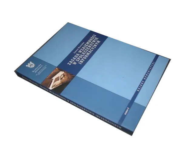 Książka - Zasada wzajemności w społeczeństwie informacyjnym