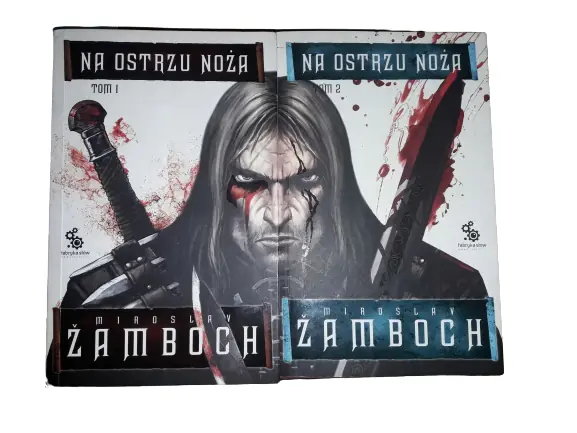 Książka - Na ostrzu noża. Tom 2