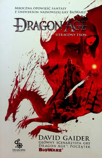 Książka - Dragon Age 1 Utracony tron