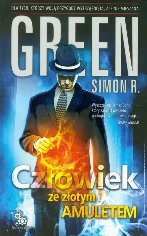 Książka - Człowiek ze złotym amuletem