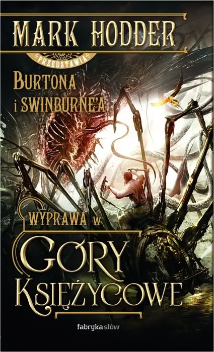 Książka - Burton i Swinburne Wyprawa w góry księżycowe