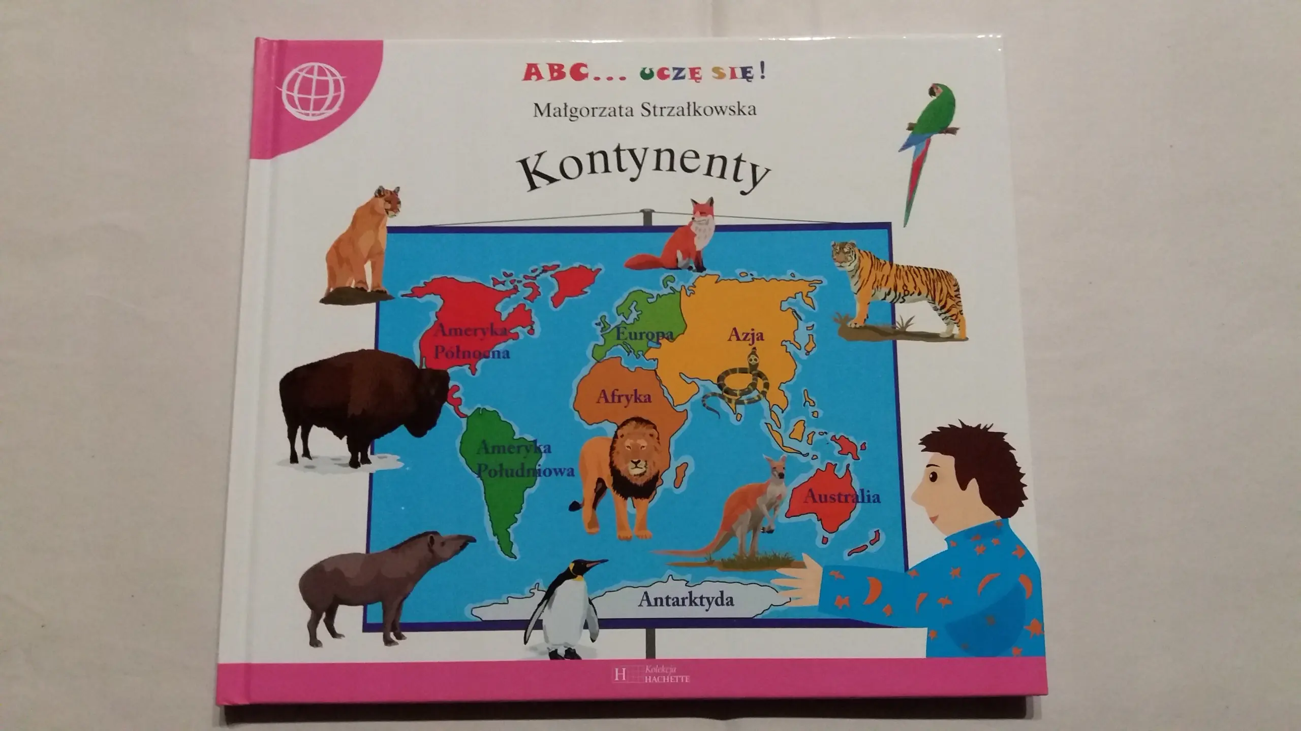 Książka - ABC... uczę się! - Kontynenty