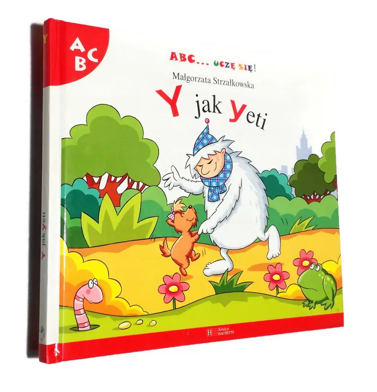 Książka - ABC... UCZĘ SIĘ Y JAK YETI