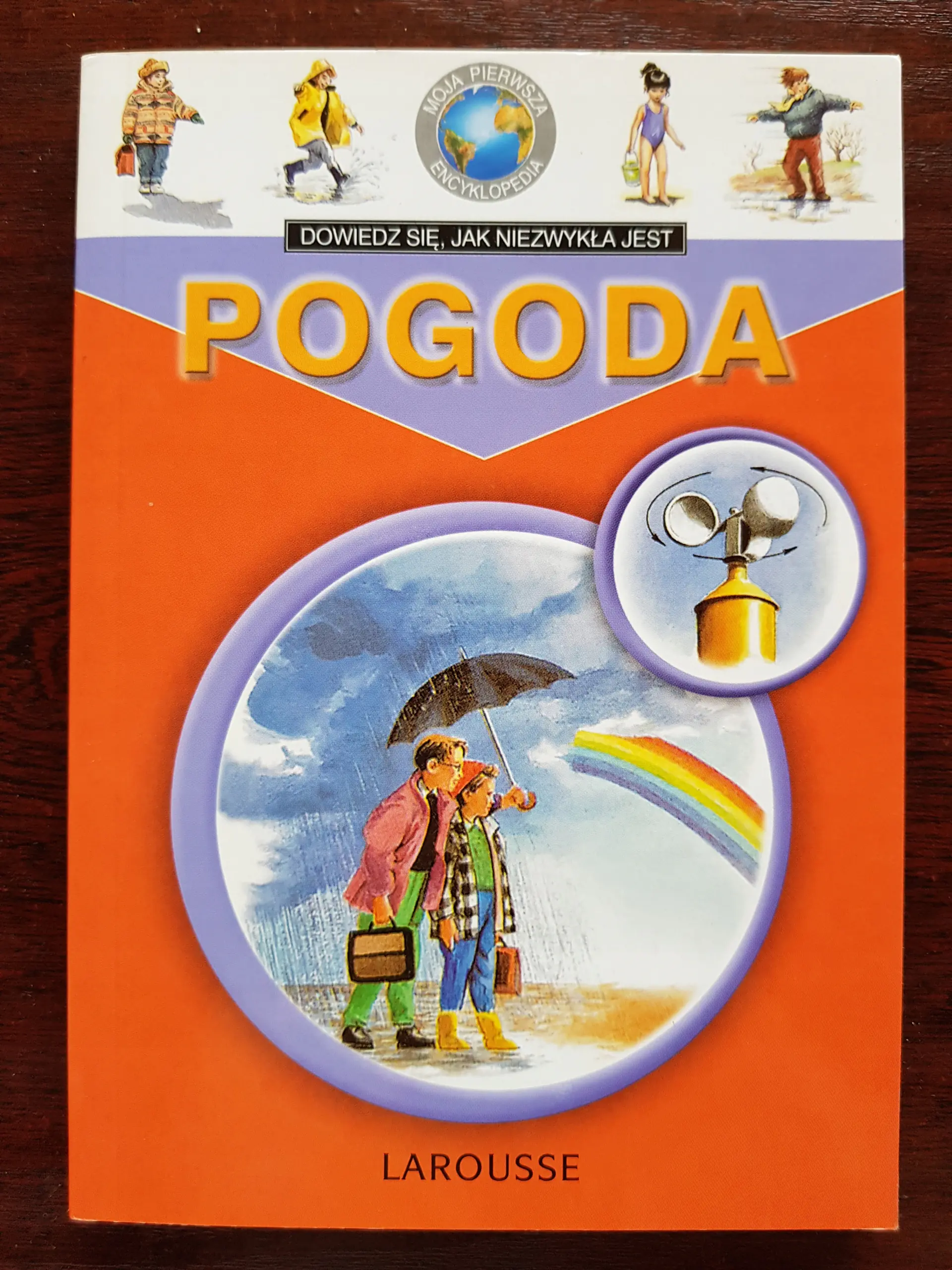 Książka - Moja pierwsza encyklopedia 5 - 8  Pogoda