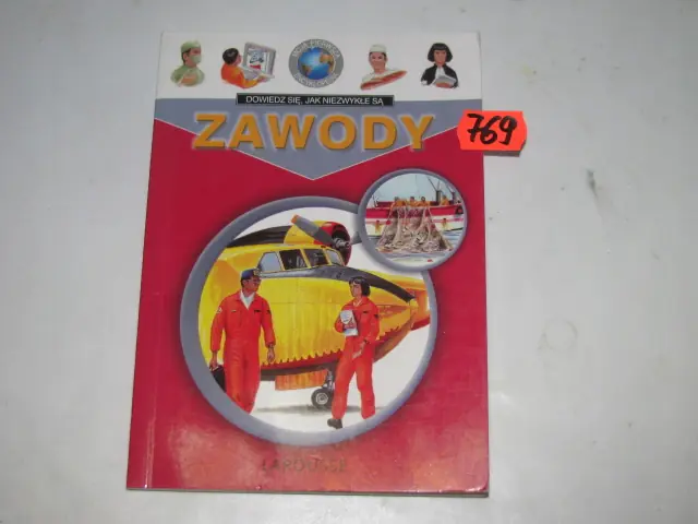 Książka - Moja pierwsza encyklopedia 5 - 8 Zawody - Dominique Berug - 