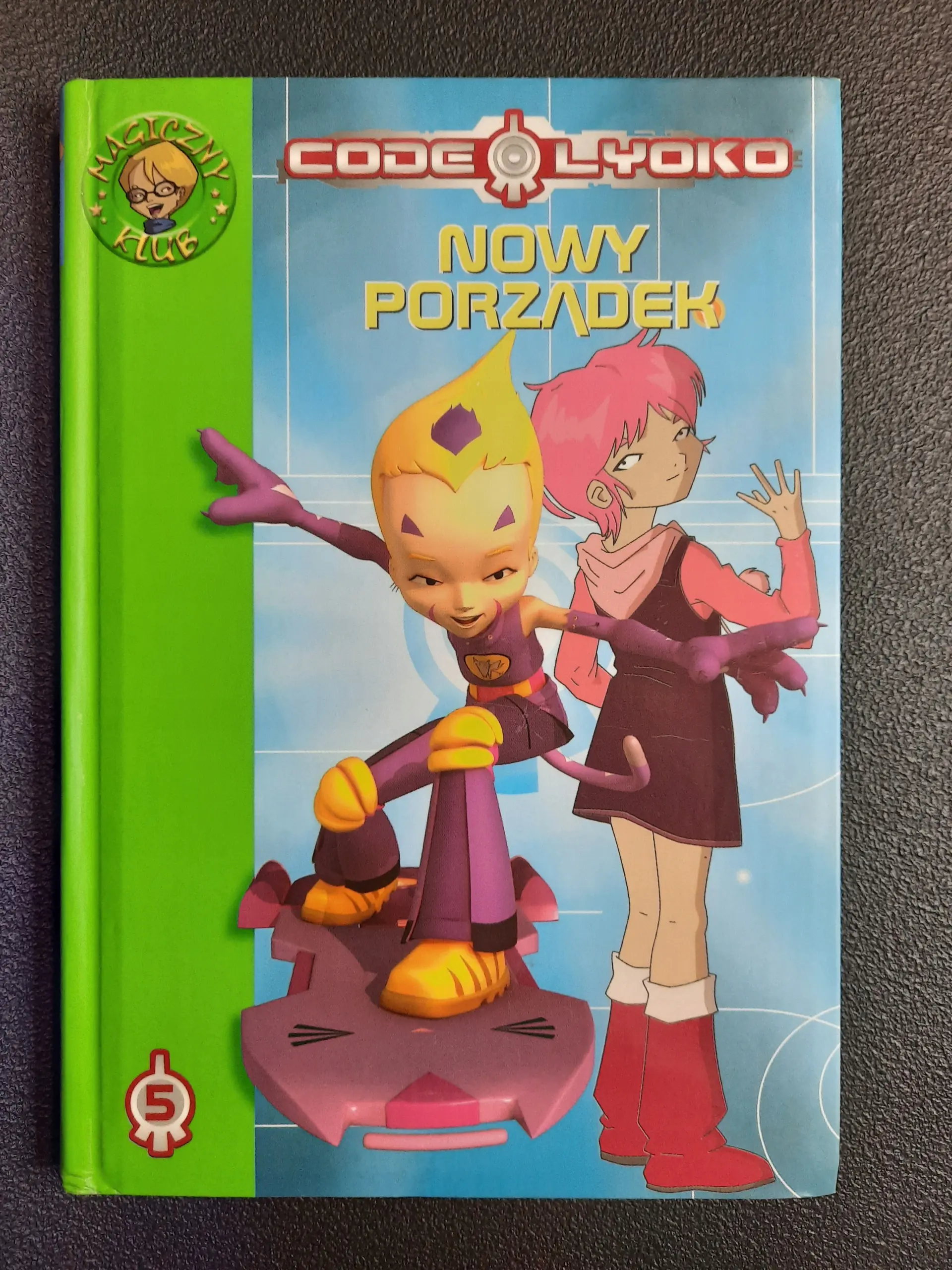 Książka - Code Lyoko 5 Nowy porządek