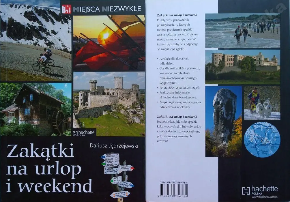 Książka - Zakątki na urlop i weekend