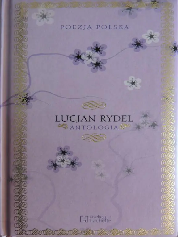 Książka - Poezja polska. Lucjan Rydel. Antologia