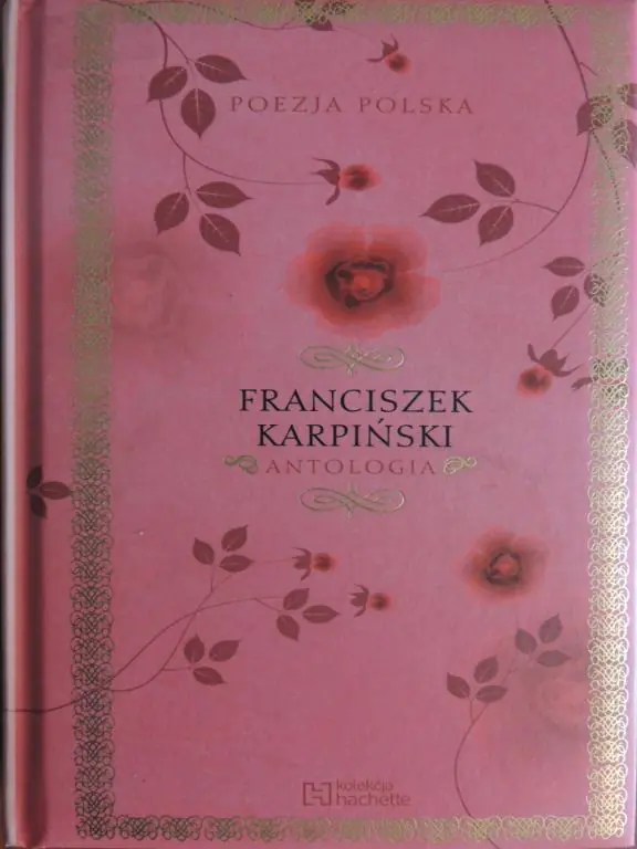Książka - Poezja polska. Franciszek Karpiński. Antologia. 