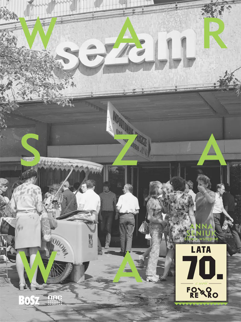 Książka - Warszawa lata 70