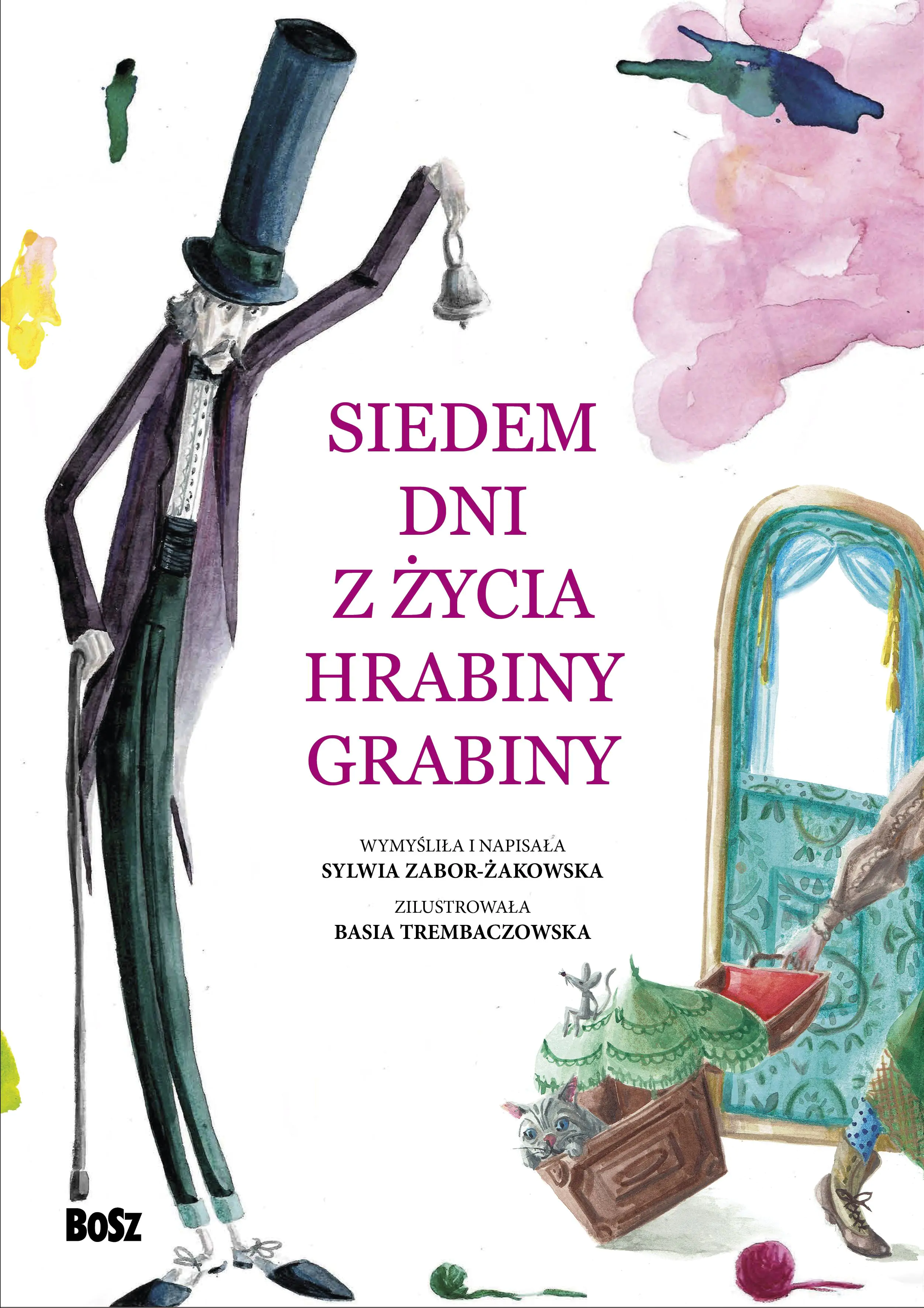 Książka - Siedem dni z życia Hrabiny Grabiny