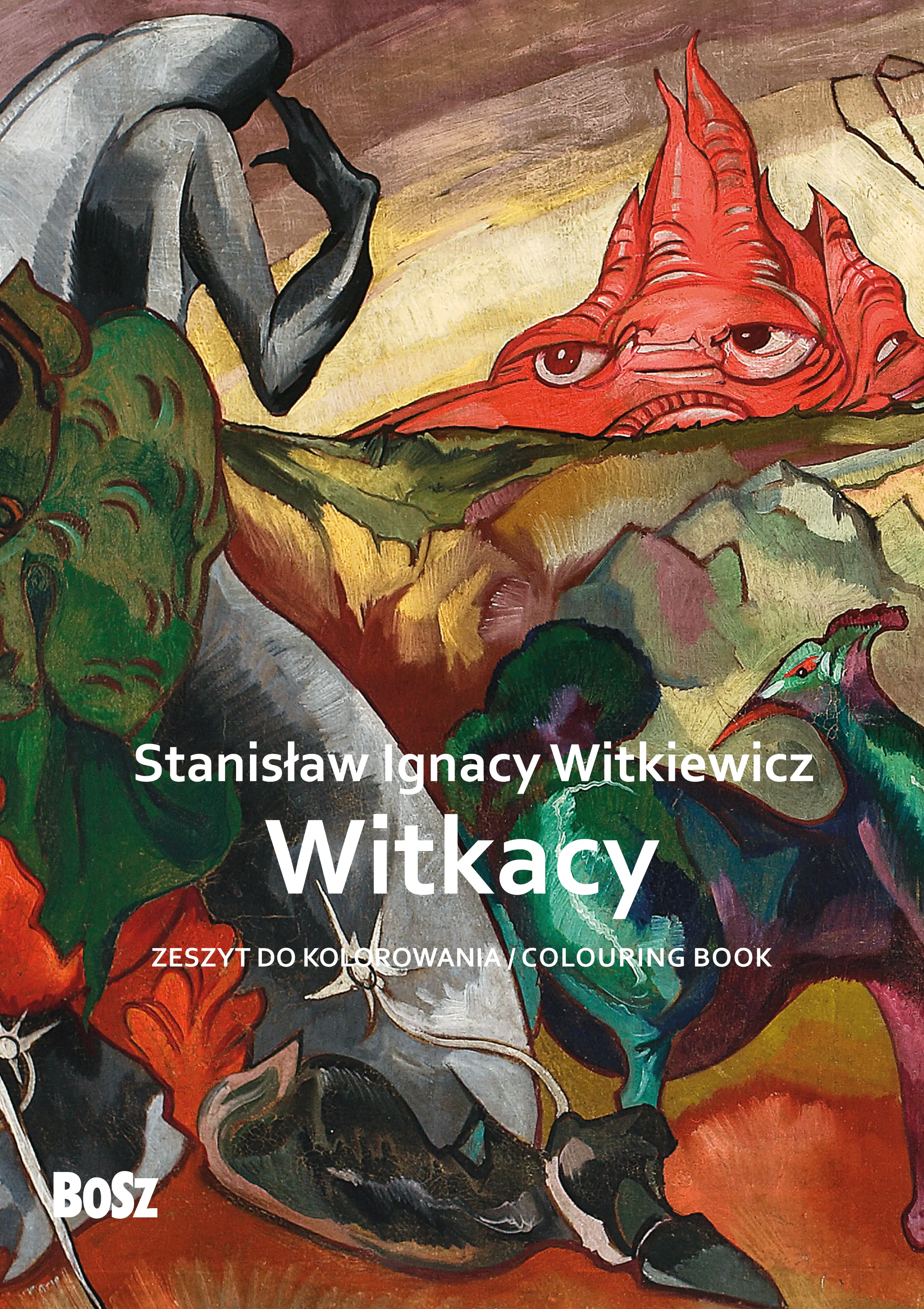 Książka - Stanisław Ignacy Witkiewicz „Witkacy” - zeszyt do kolorowania