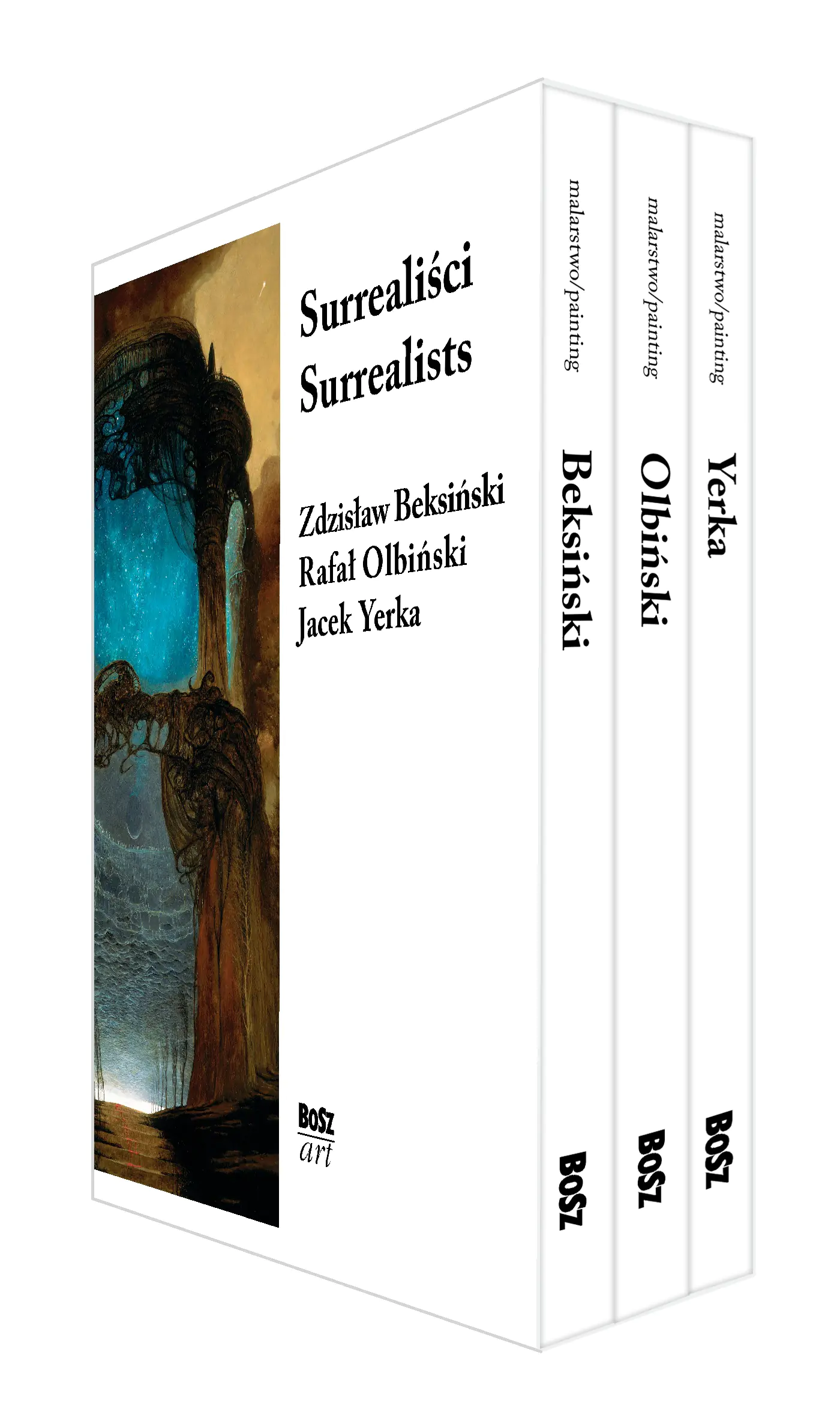Książka - Surrealiści - zestaw minialbumów w etui