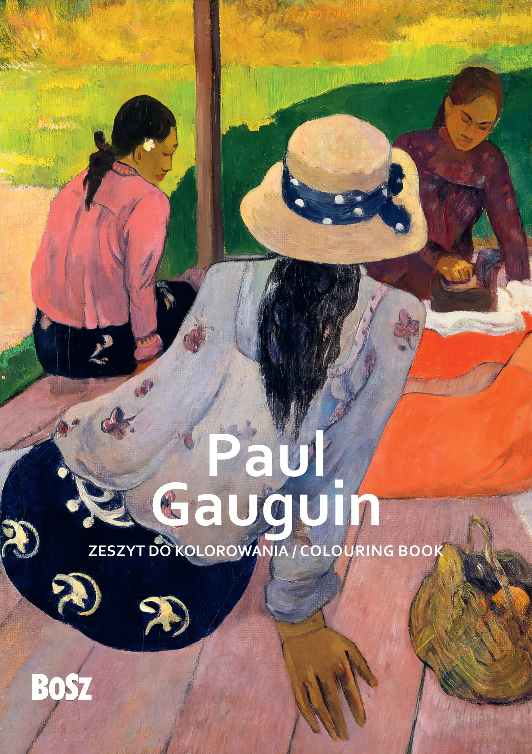 Książka - Paul Gauguin &ndash; zeszyt do kolorowania