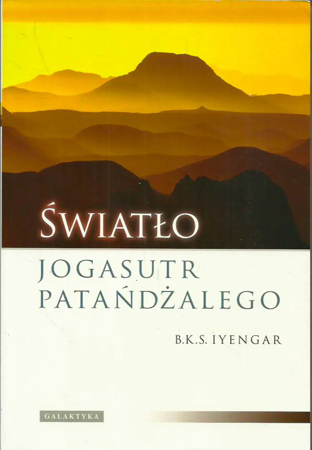 Książka - Światło Jogasutr Patańdżalego