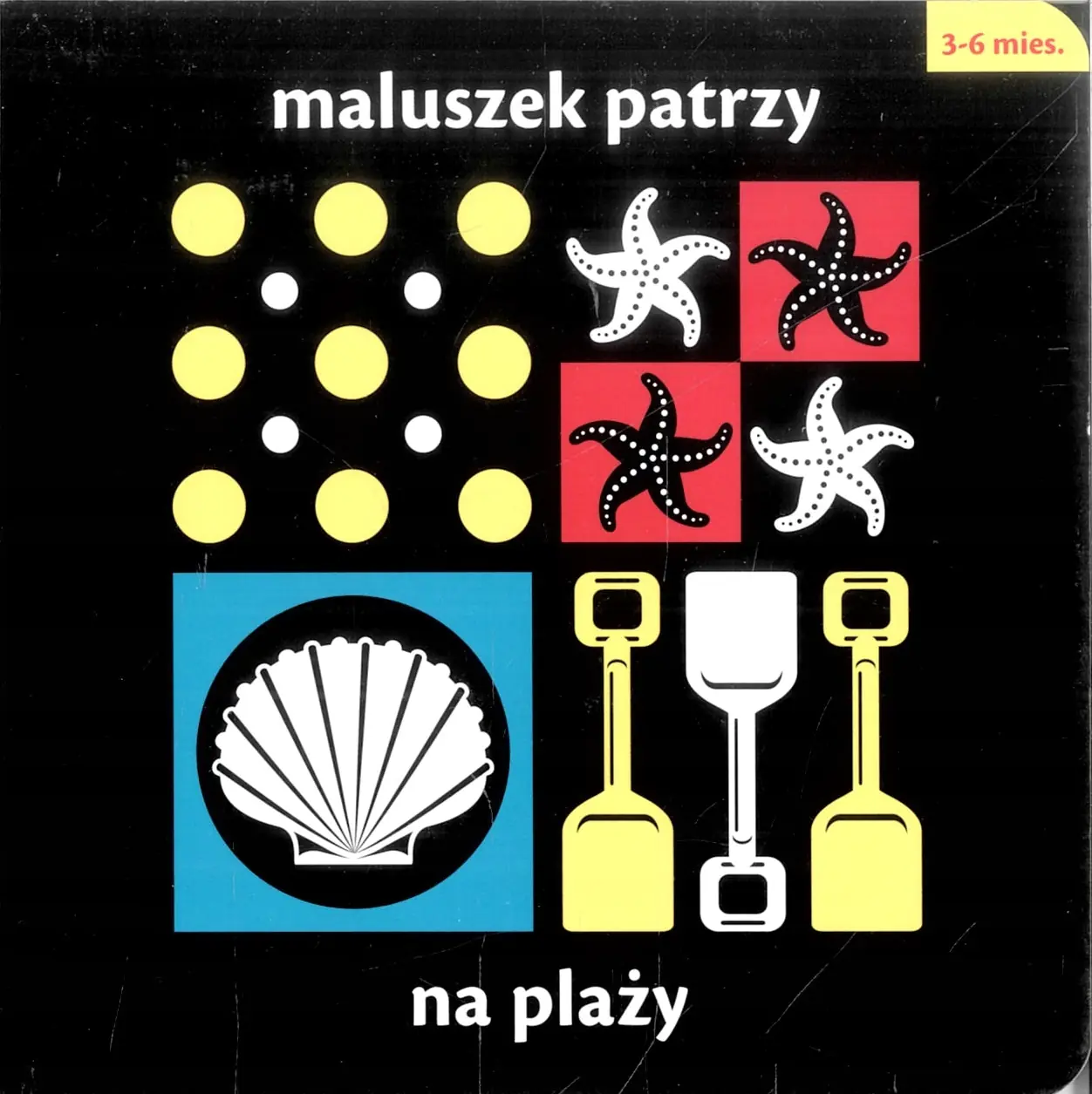 Książka - Maluszek patrzy. Na plaży