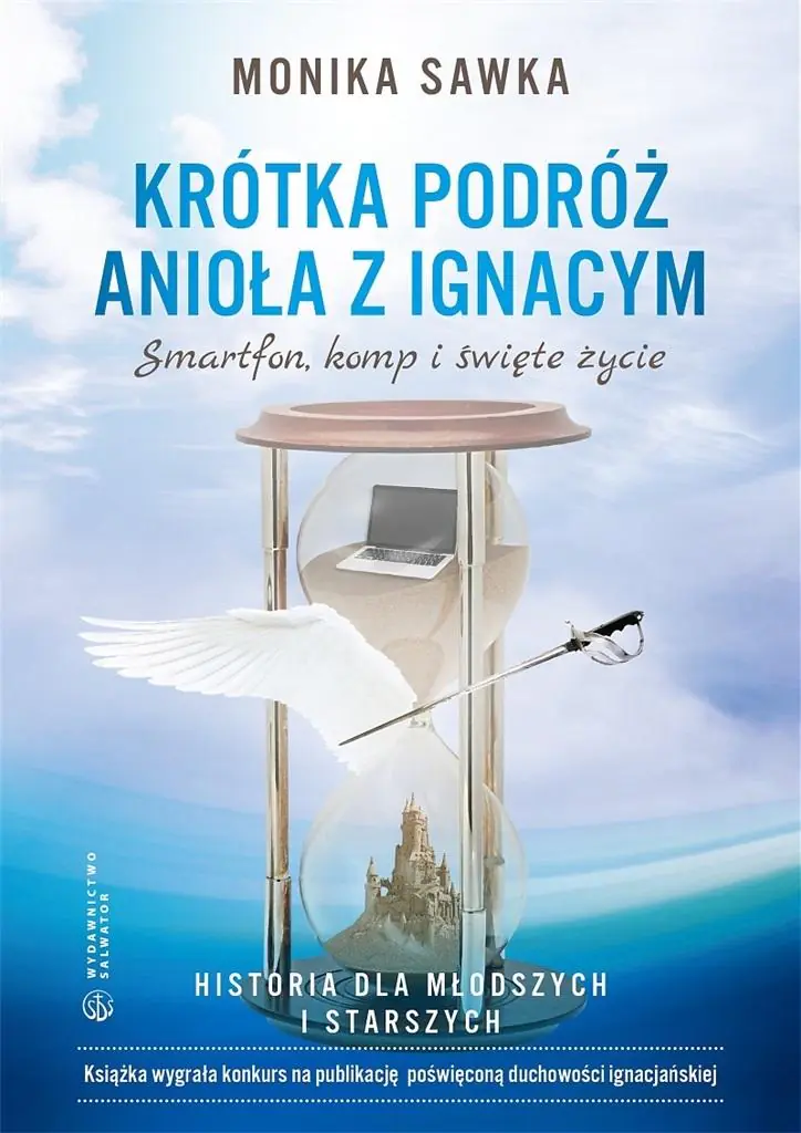 Książka - Krótka podróż Anioła z Ignacym. Smartfon, komp...