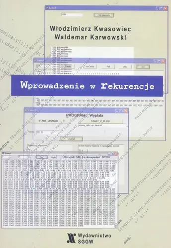 Książka - Wprowadzenie w rekurencje - Waldemar Karwowski 