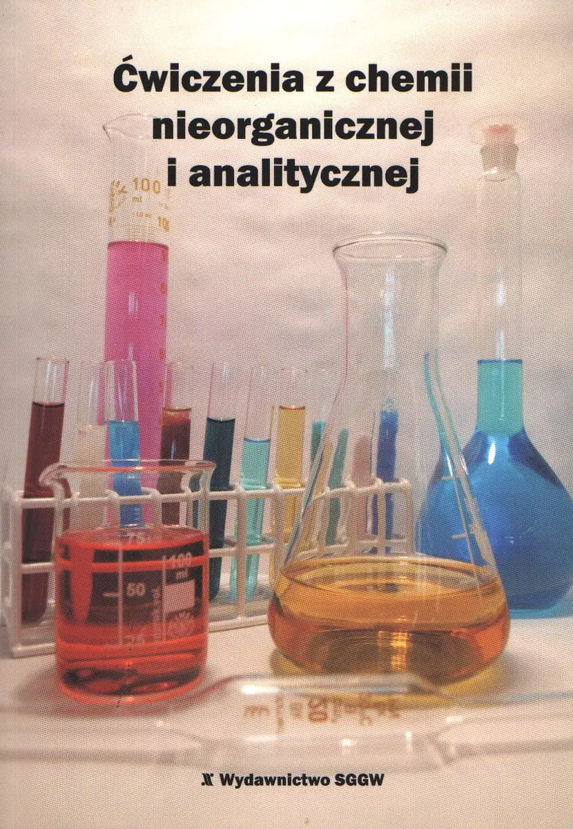 Książka - Ćwiczenia z chemii nieorganicznej i analitycznej w.3.