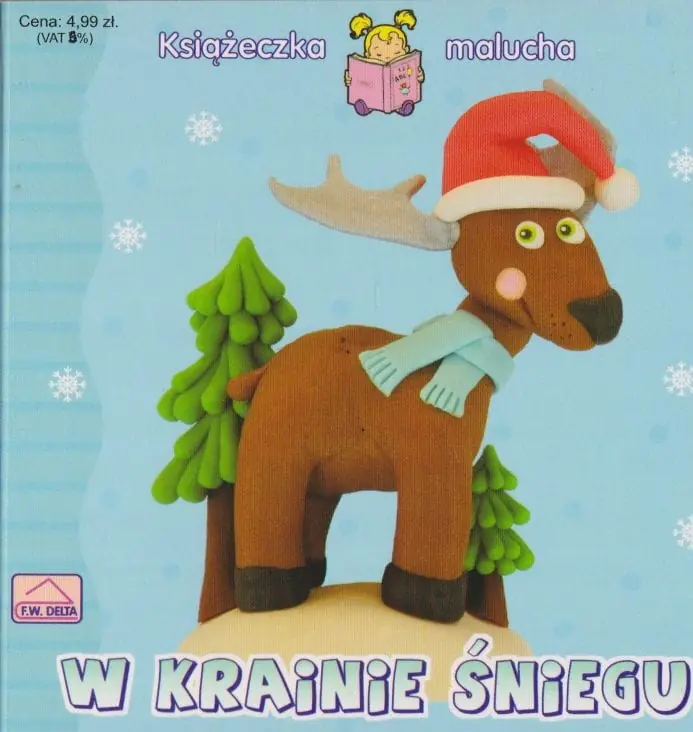 Książka - W krainie śniegu - książeczka malucha/n/