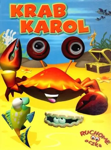 Książka - Krab Karol. Ruchome oczka