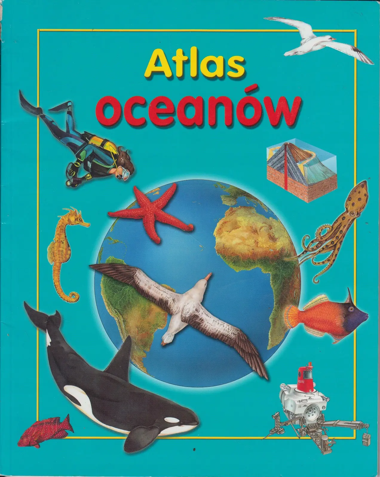 Książka - Atlas oceanów