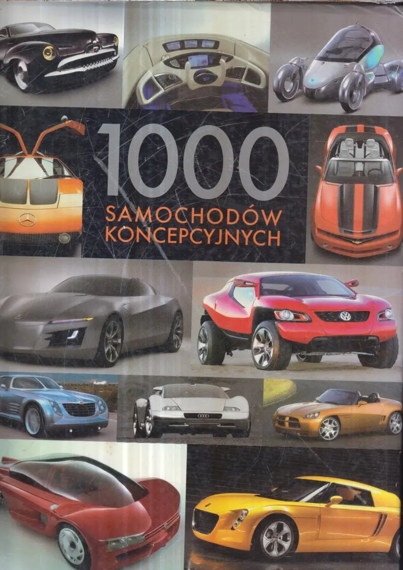 Książka - 1000 samochodów koncepcyjnych
