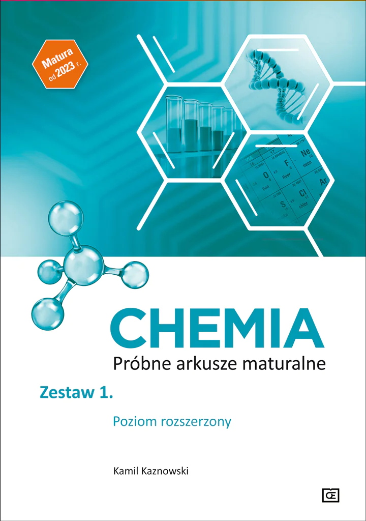 Książka - Chemia. Próbne arkusze maturalne. Zestaw 1. Poziom rozszerzony