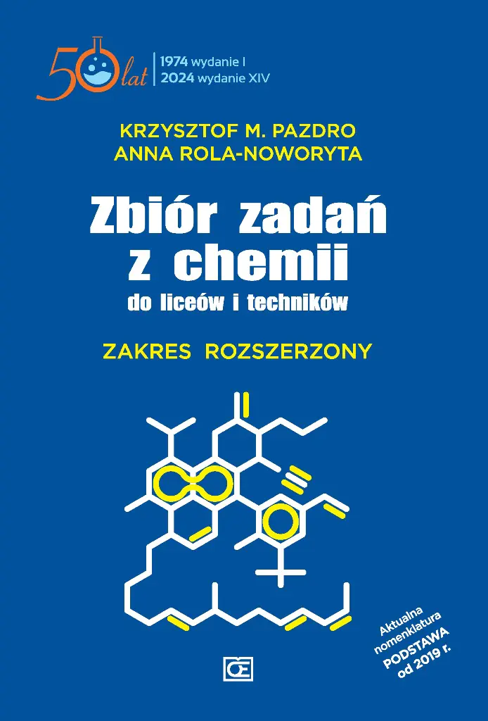 Książka - Zbiór zadań z chemii do liceów i techników. Zakres rozszerzony