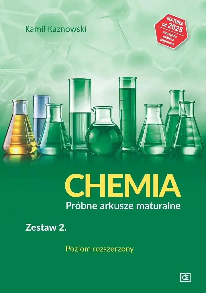 Książka - Chemia. Próbne arkusze maturalne. Zestaw 2. Poziom rozszerzony
