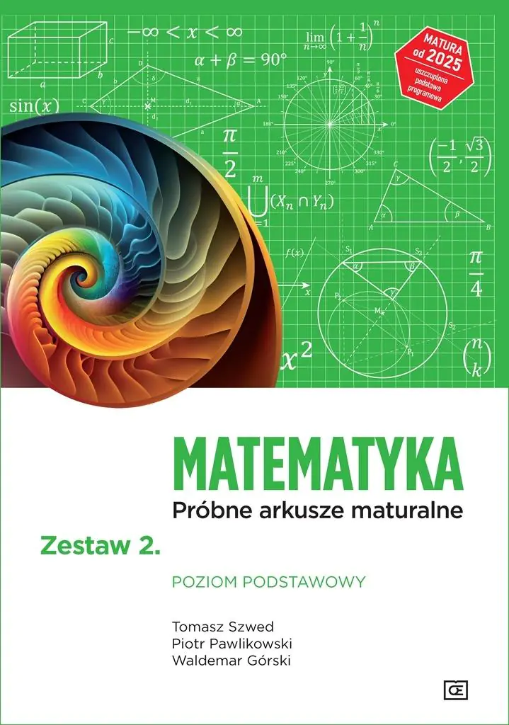 Książka - Matematyka. Próbne arkusze maturalne. Zestaw 2. Poziom podstawowy