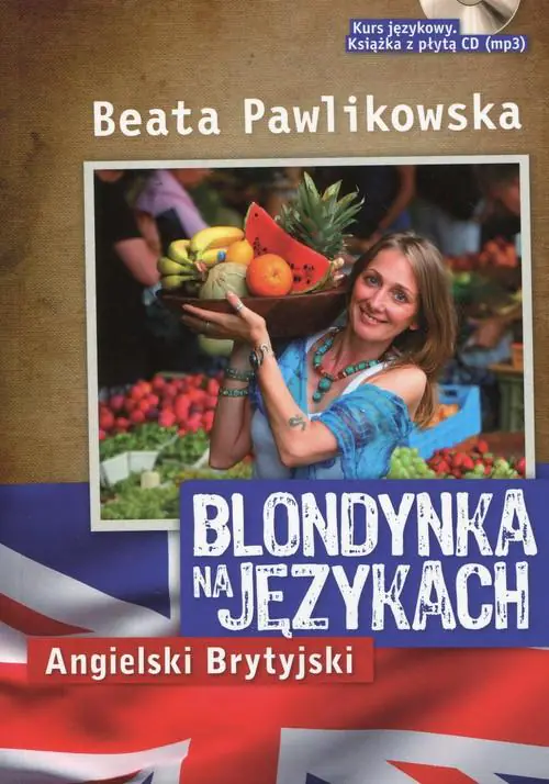 Książka - Blondynka na językach. Angielski brytyjski + CD